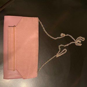 Blush Aldo Crossbody | Faux Suede and Leather | Used Once